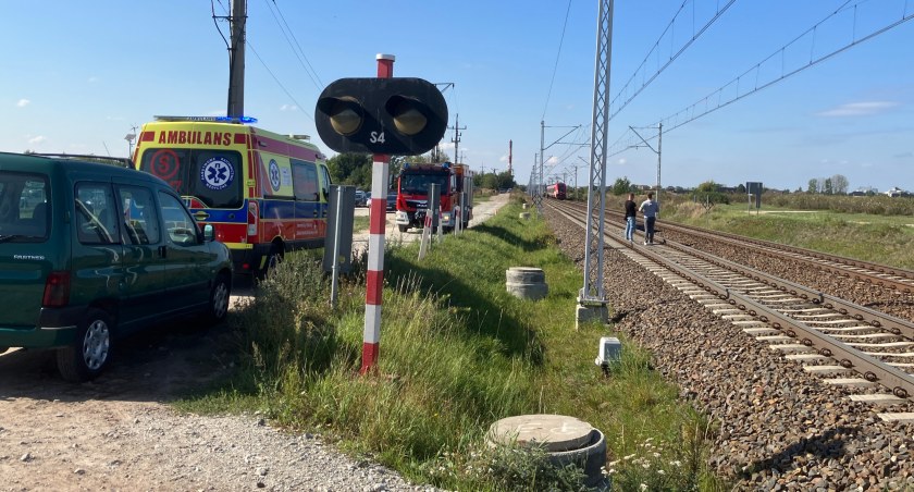 Śmierć mężczyzny na torach w Kole