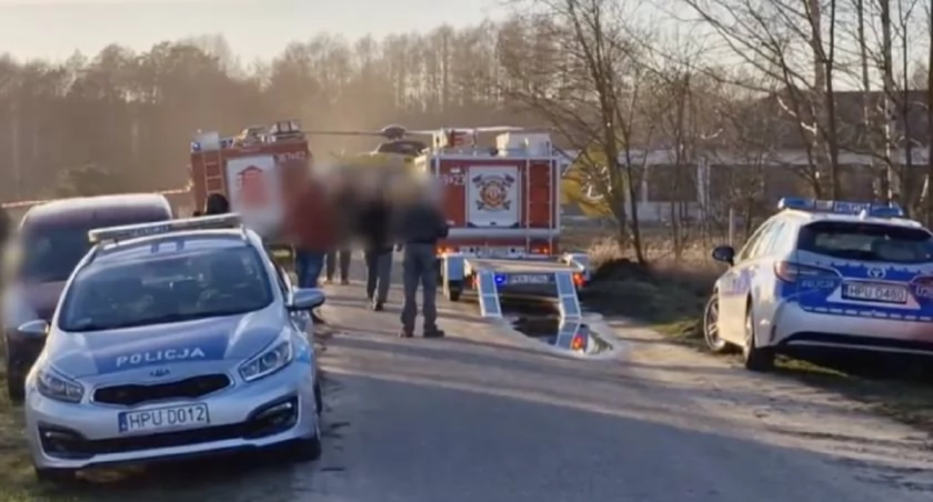 Nie żyje 3-latek, który wpadł do zbiornika w Ludwikowie
