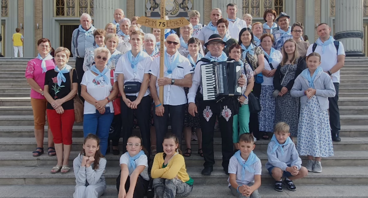 Kościół i religiua, pielgrzymka Pcimia Lichenia - zdjęcie, fotografia