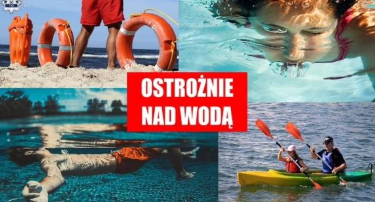 Komunikat Policji, Czarny bilans utopień pomimo wielu apeli próśb - zdjęcie, fotografia