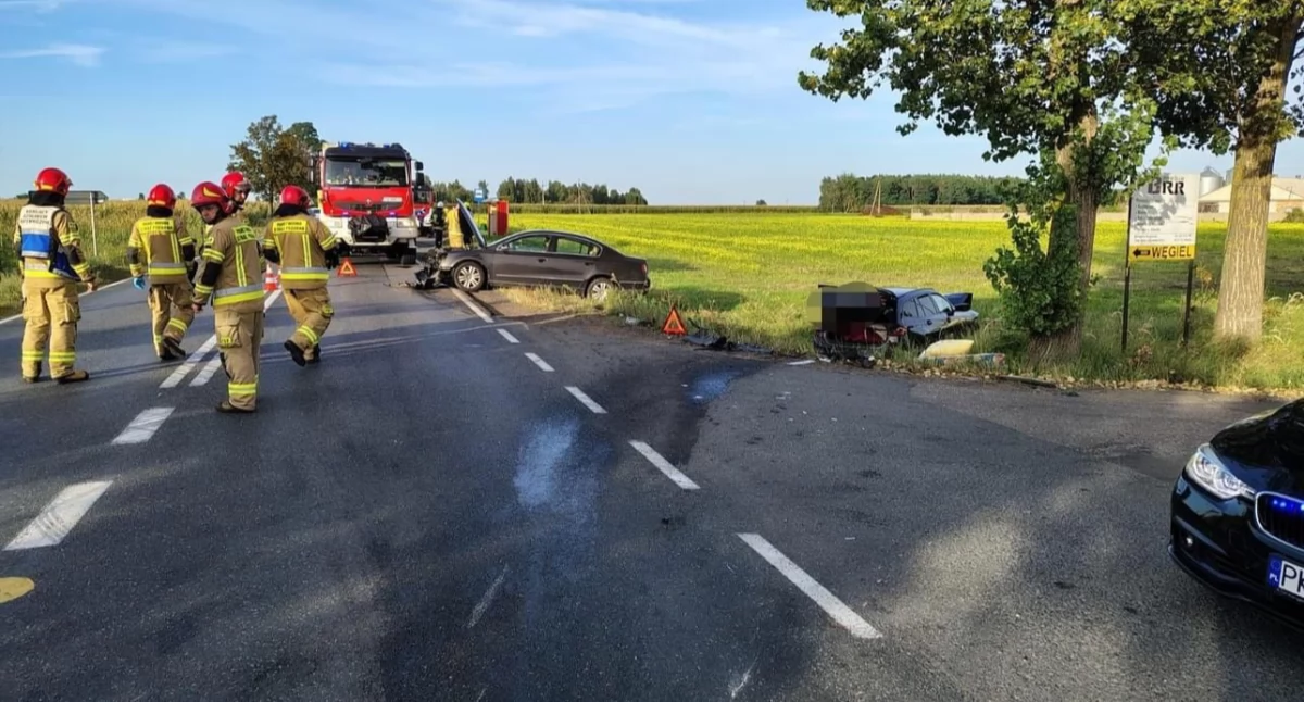 Wypadki drogowe, Wypadek drogowy - zdjęcie, fotografia