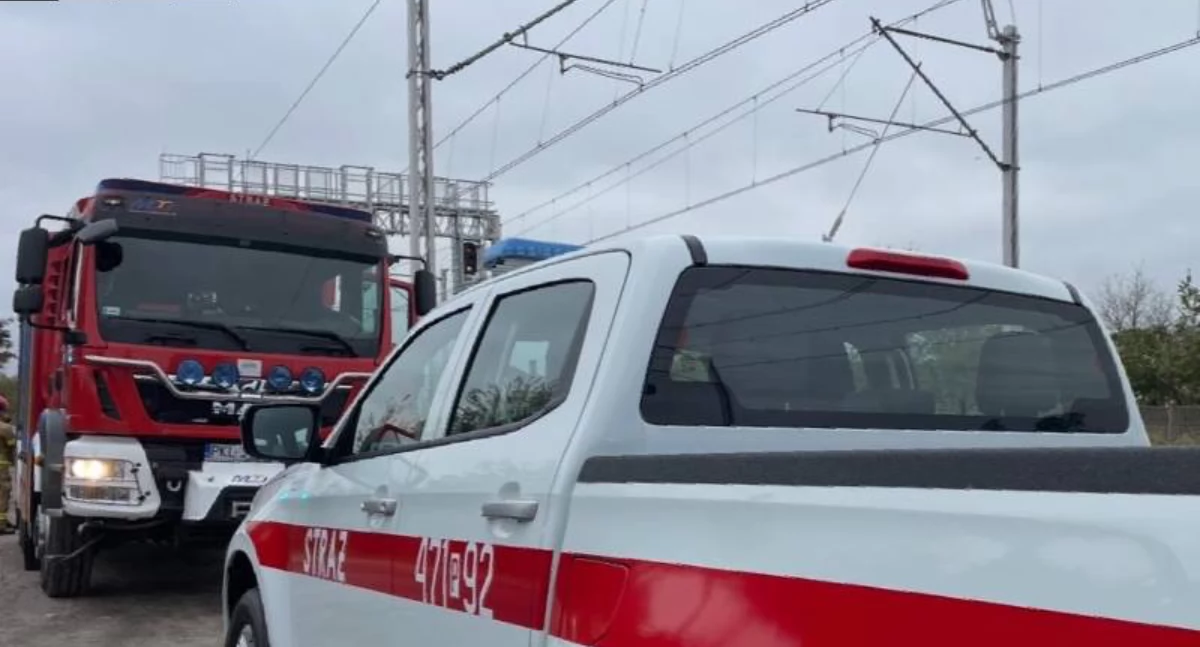 Kronika kryminalna, Tragiczny wypadek żyje mężczyzna - zdjęcie, fotografia