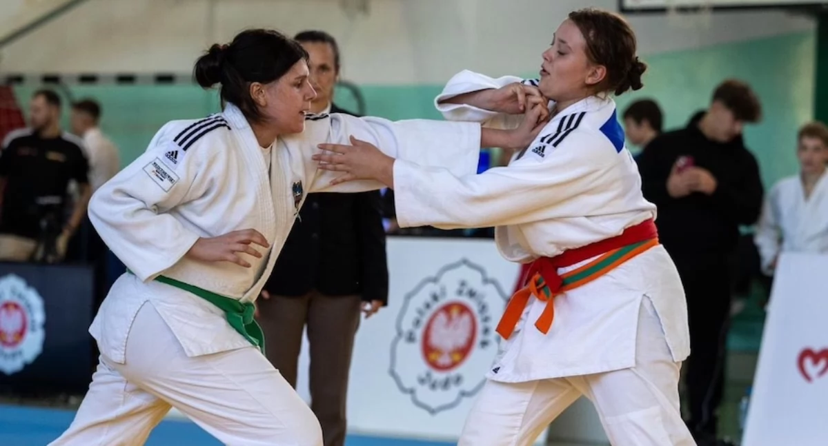 Judo, judocy Mistrzostwach Polski Młodzików Sochaczewie - zdjęcie, fotografia
