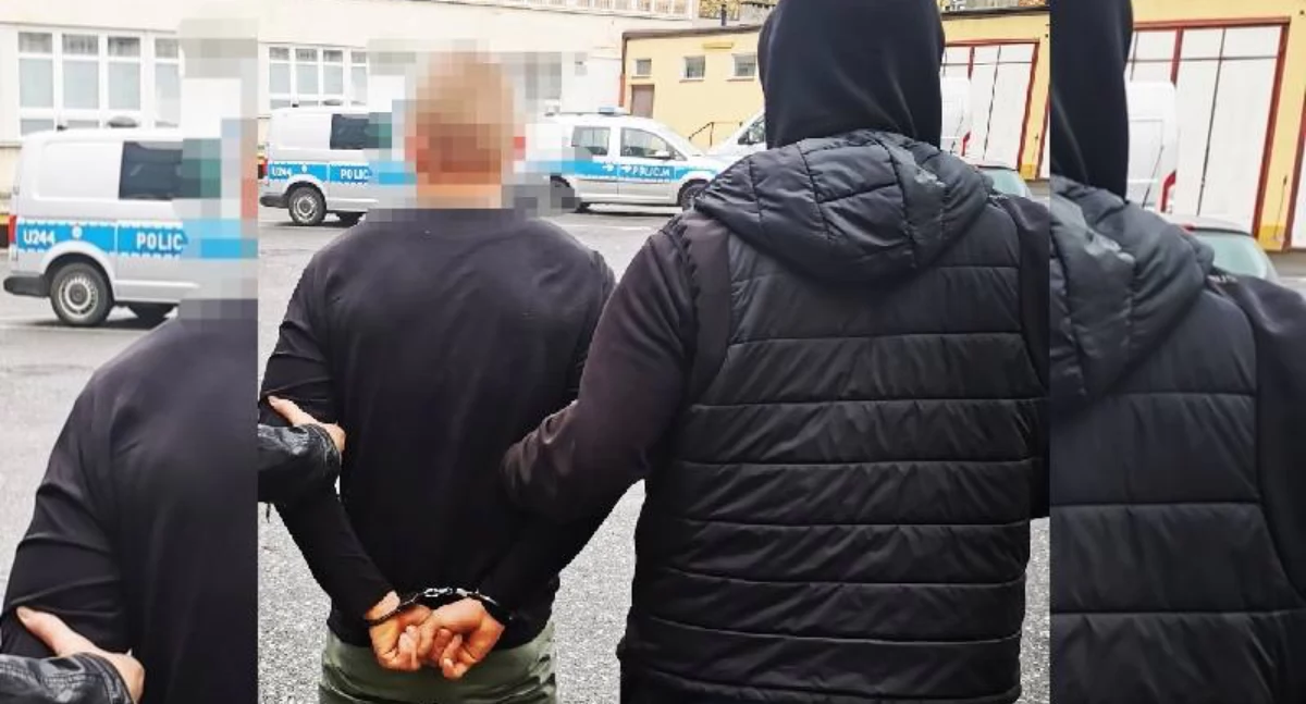 Kronika kryminalna, Zatrzymany latek którym rozesłane były listy gończe - zdjęcie, fotografia