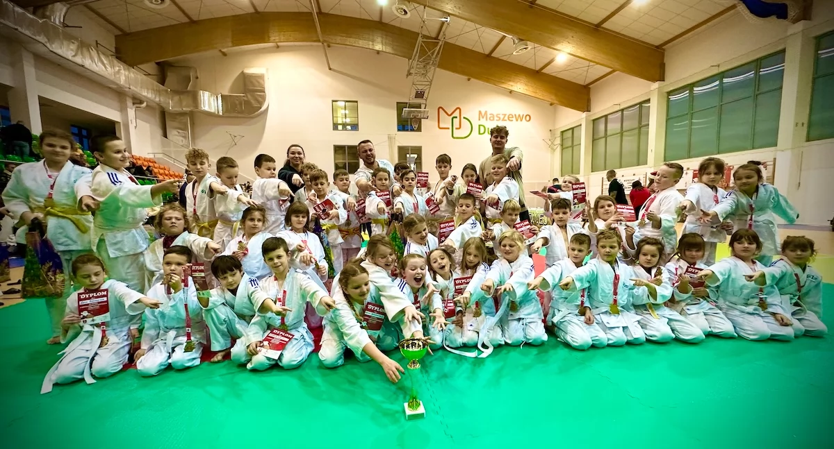 Judo, judocy Mikołajkowym Turnieju Płocku - zdjęcie, fotografia