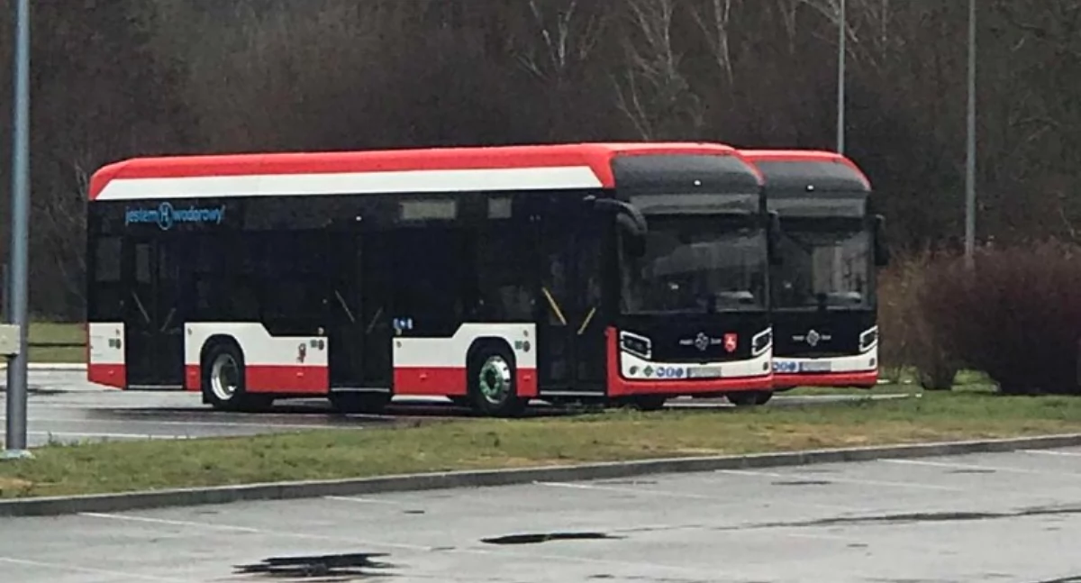 Atrakcje-Ciekawostki-Rekreacja, Autobusy wodorowe dotarły Konina - zdjęcie, fotografia