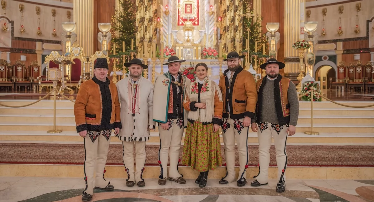 Koncerty, Góralskie kolędowanie licheńskiej bazylice - zdjęcie, fotografia