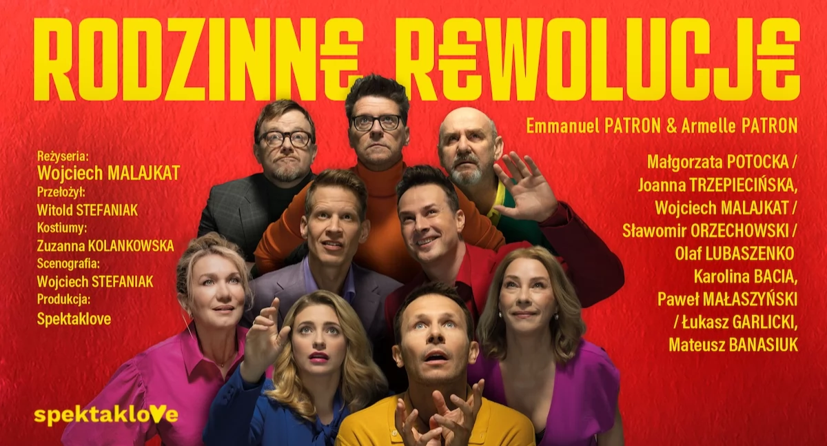 Imprezy, Zapraszamy spektakl Rodzinne rewolucje - zdjęcie, fotografia