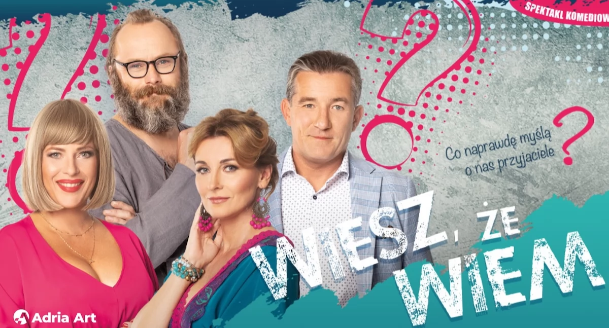 Imprezy, Wiesz Lichota Wrońska Sadowski zwariowanej komedii! - zdjęcie, fotografia