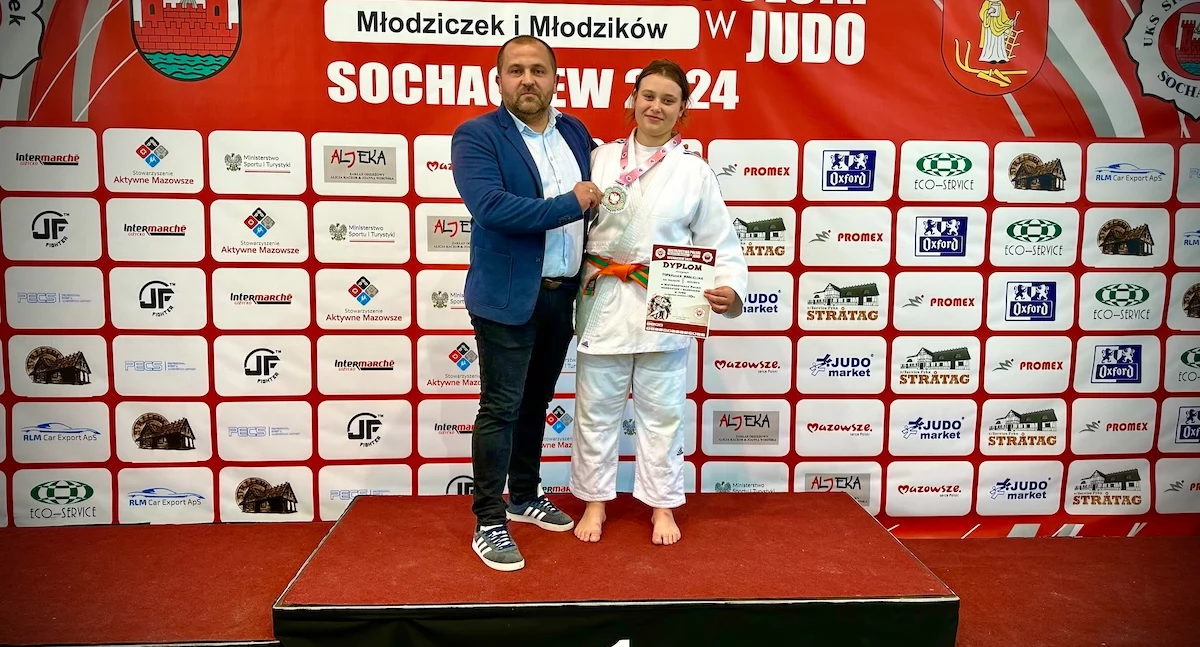 Judo, Marcelina Poprawska otrzymała powołanie Kadry Narodowej Juniorek Młodszych - zdjęcie, fotografia