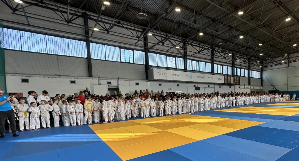Judo, Mistrzostwa Wielkopolski Dzieci Młodzików Juniorów Młodszych Juniorów - zdjęcie, fotografia