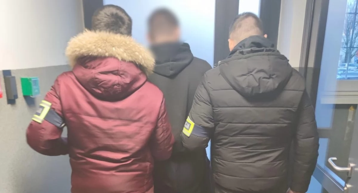 Kronika kryminalna, Areszt seryjnych złodziei - zdjęcie, fotografia