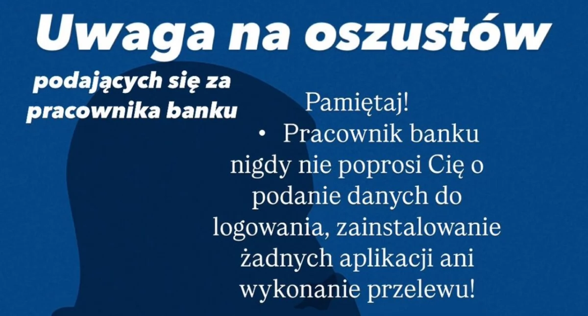 Komunikat Policji, Uwaga oszustów podszywających pracowników banków! - zdjęcie, fotografia