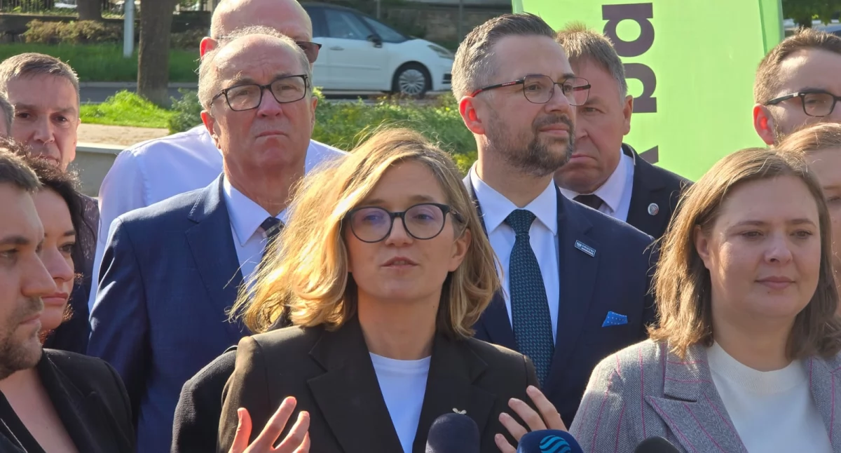 Partie i polityka, Magdalena Biejat Koninie „Czasy znajomości skończyły” - zdjęcie, fotografia