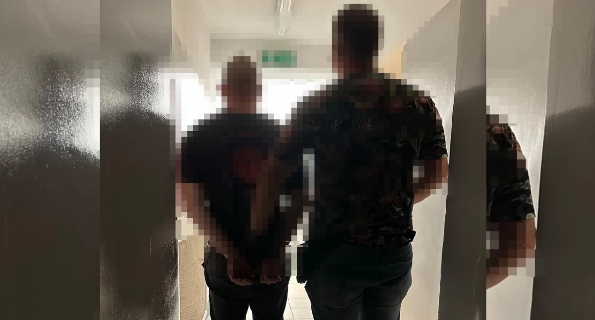 Kronika kryminalna, Napad Grodźcu sprawca zatrzymany dzięki szybkim działaniom policji - zdjęcie, fotografia