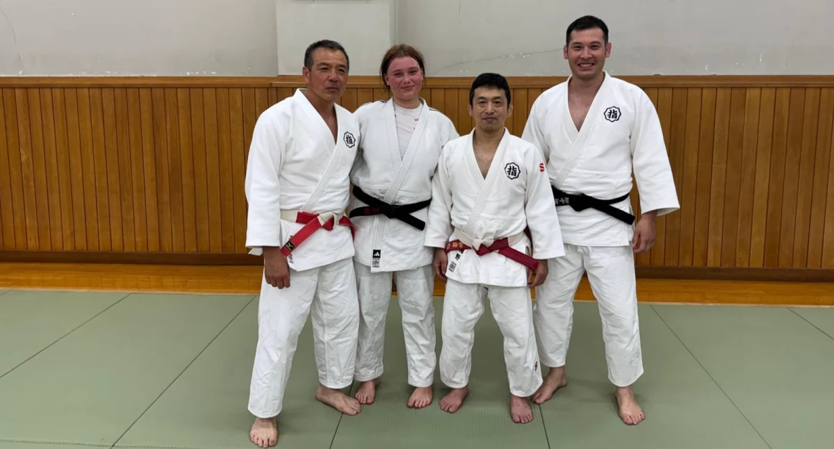 Judo, Judoczka Tuliszkowa obozie Tokio - zdjęcie, fotografia
