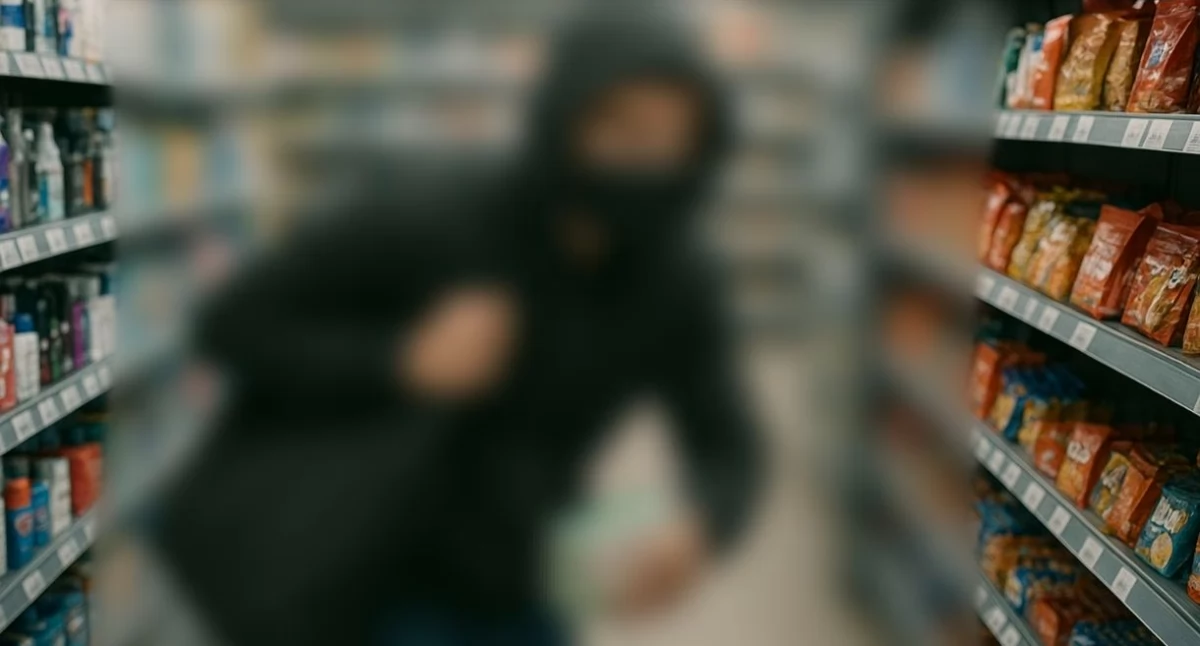 Kronika kryminalna, latek zatrzymany serię kradzieży marketach Straty przekroczyły tysięcy złotych - zdjęcie, fotografia