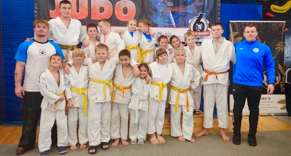 Judo, Udany start judoków Rychwał Rawiczu! - zdjęcie, fotografia
