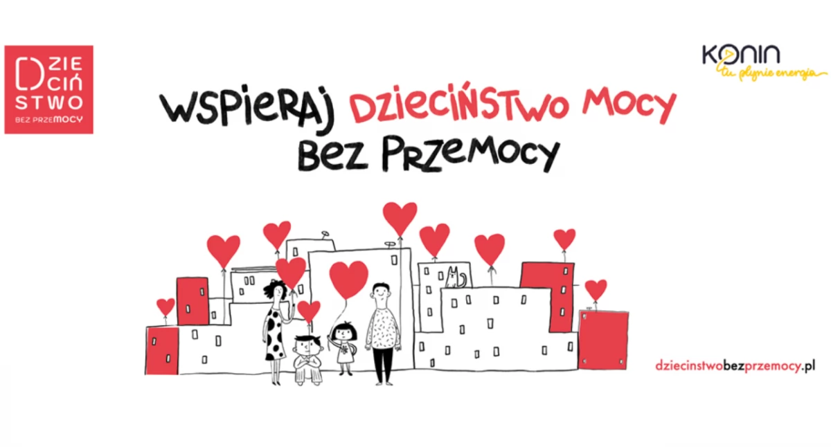 Atrakcje-Ciekawostki-Rekreacja, Dzieciństwo przemocy Konin wspiera ogólnopolską kampanię społeczną - zdjęcie, fotografia
