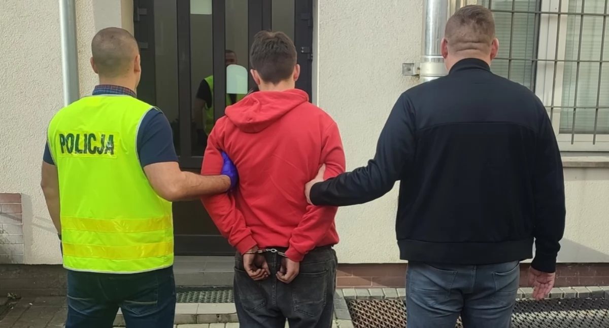 Kronika kryminalna, Dwóch latków powiatu kolskiego zatrzymanych kradzież sąsiada szybka akcja kryminalnych zakończona sukcesem - zdjęcie, fotografia