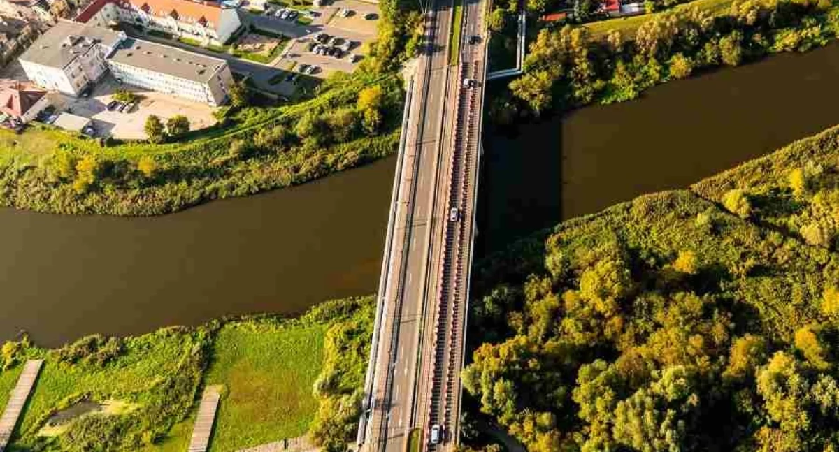 Inwestycje, Rusza czasowa organizacja ruchu moście Trasy Warszawskiej duże zmiany grudnia - zdjęcie, fotografia