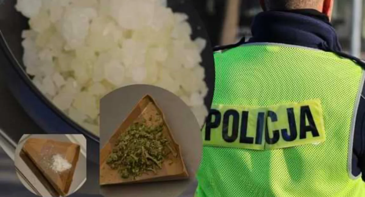 Kronika kryminalna, Zatrzymania narkotykowe Koninie osoby rękach policji jeden podejrzany areszcie - zdjęcie, fotografia