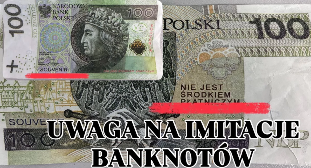 Kronika kryminalna, Próba oszustwa stacji paliw powiecie tureckim latek zapłacił banknotem souvenir - zdjęcie, fotografia