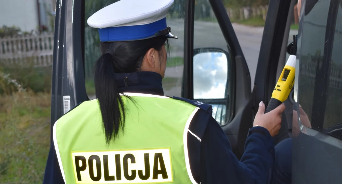 Kronika kryminalna, Pijany kierowca zatrzymany promila Konin region walczą drogowym pijanstwem - zdjęcie, fotografia