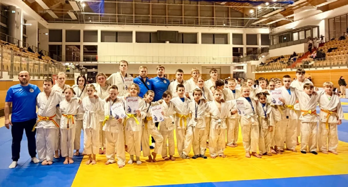 Judo, Mistrzostwa Wielkopolski Deszcz medali klubów regionu konińskiego - zdjęcie, fotografia