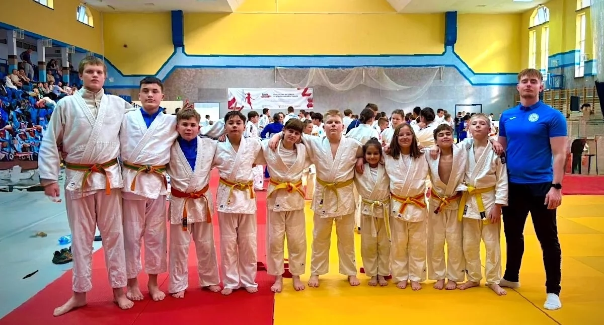 Judo, Lubuski Festiwal Międzyrzeczu medale młodych judoków Tuliszkowa Rychwała - zdjęcie, fotografia