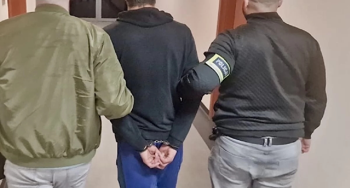 Kronika kryminalna, Pięć osób poszukiwanych zatrzymanych ciągu jednej przez policję Konina - zdjęcie, fotografia