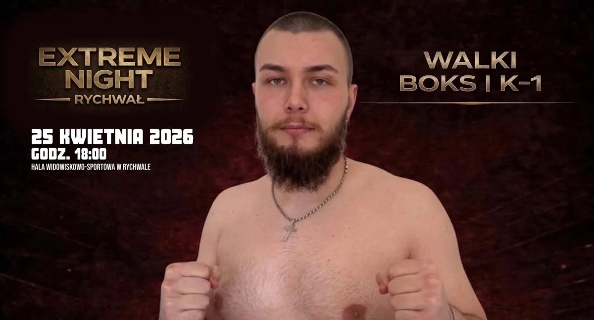 Sporty Walki, Oskar Zomer Konińskiego Klubu zawalczy kwietnia Extreme Night Rychwale - zdjęcie, fotografia