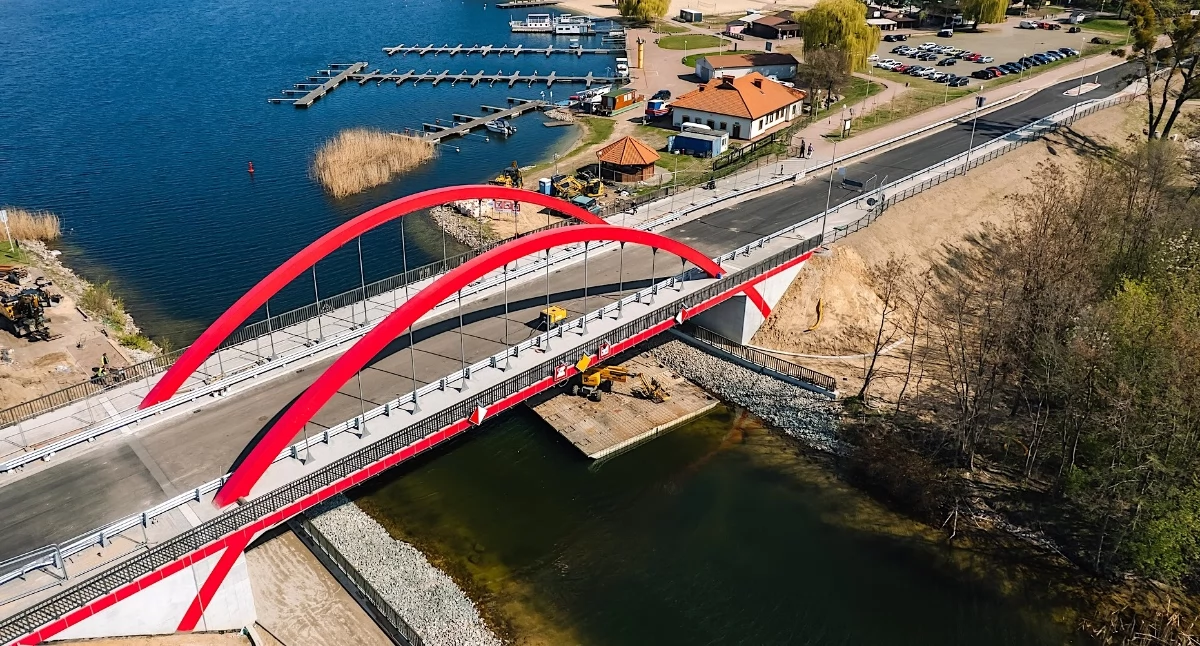 Inwestycje, Ślesinie jeszcze zamknięty Zakończenie inwestycji coraz bliżej - zdjęcie, fotografia