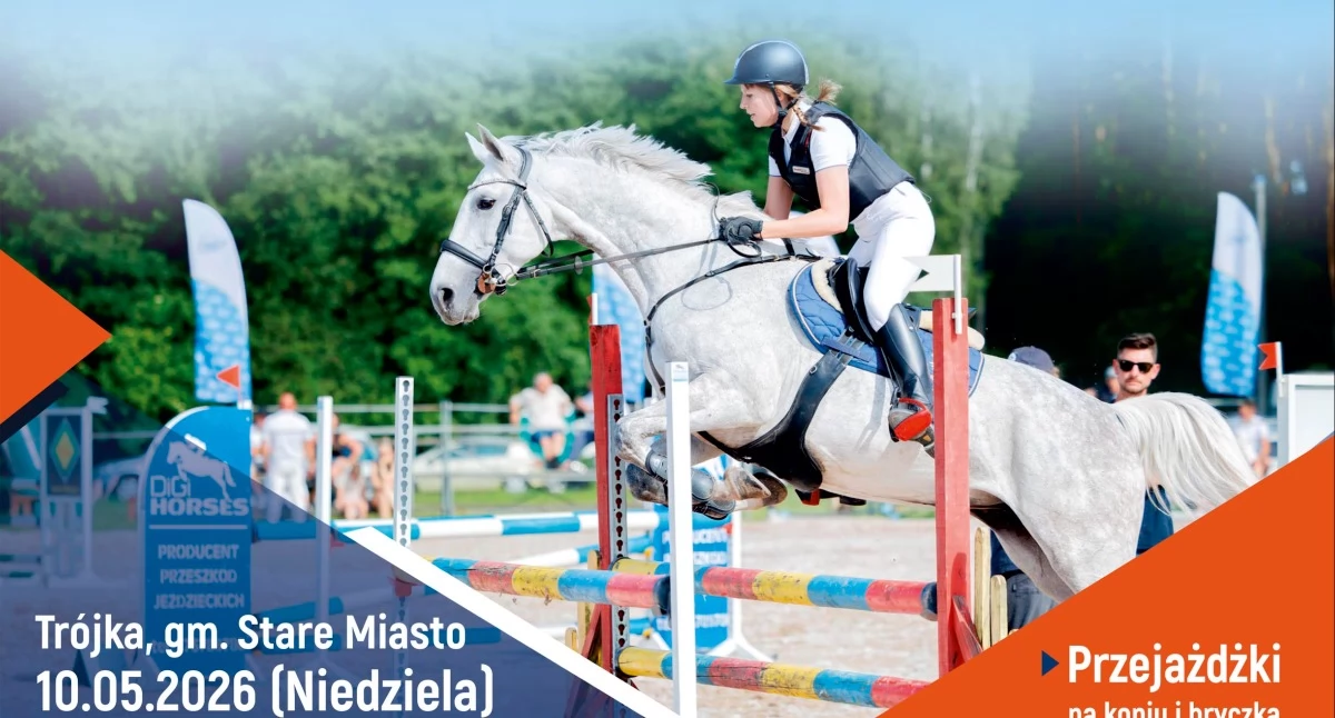 Atrakcje-Ciekawostki-Rekreacja, Towarzyskie Zawody Jeździeckie Trójce - zdjęcie, fotografia