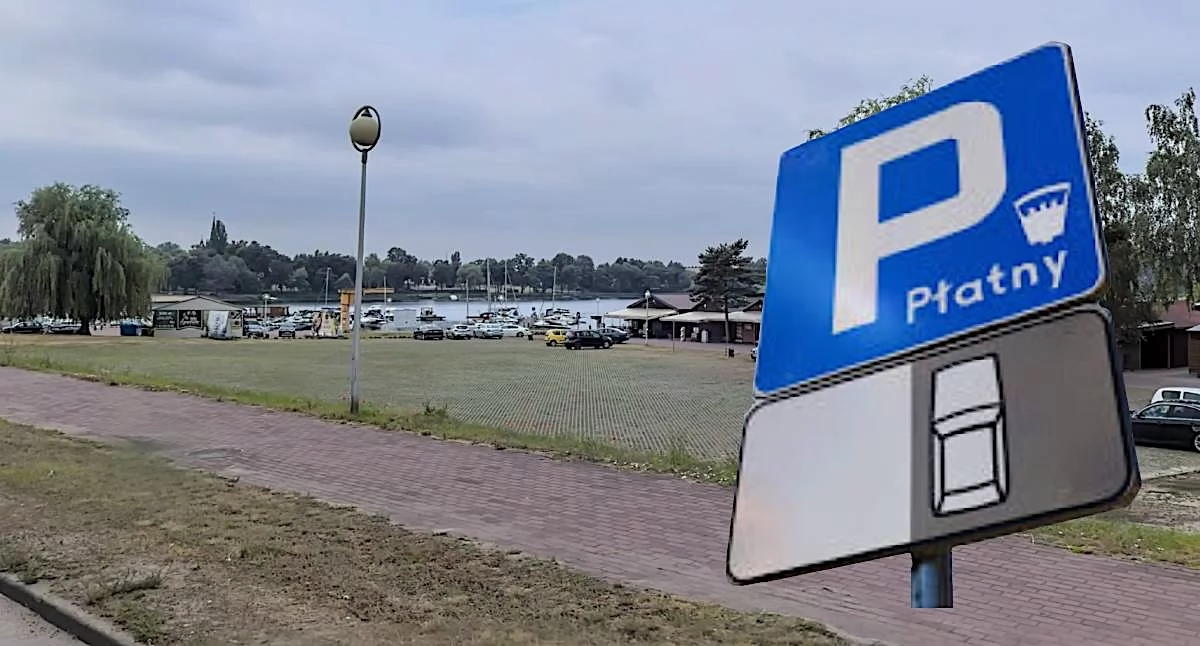 Atrakcje-Ciekawostki-Rekreacja, opłaty parking Ślesinie czerwca kierowcy zapłacą nawet postój - zdjęcie, fotografia