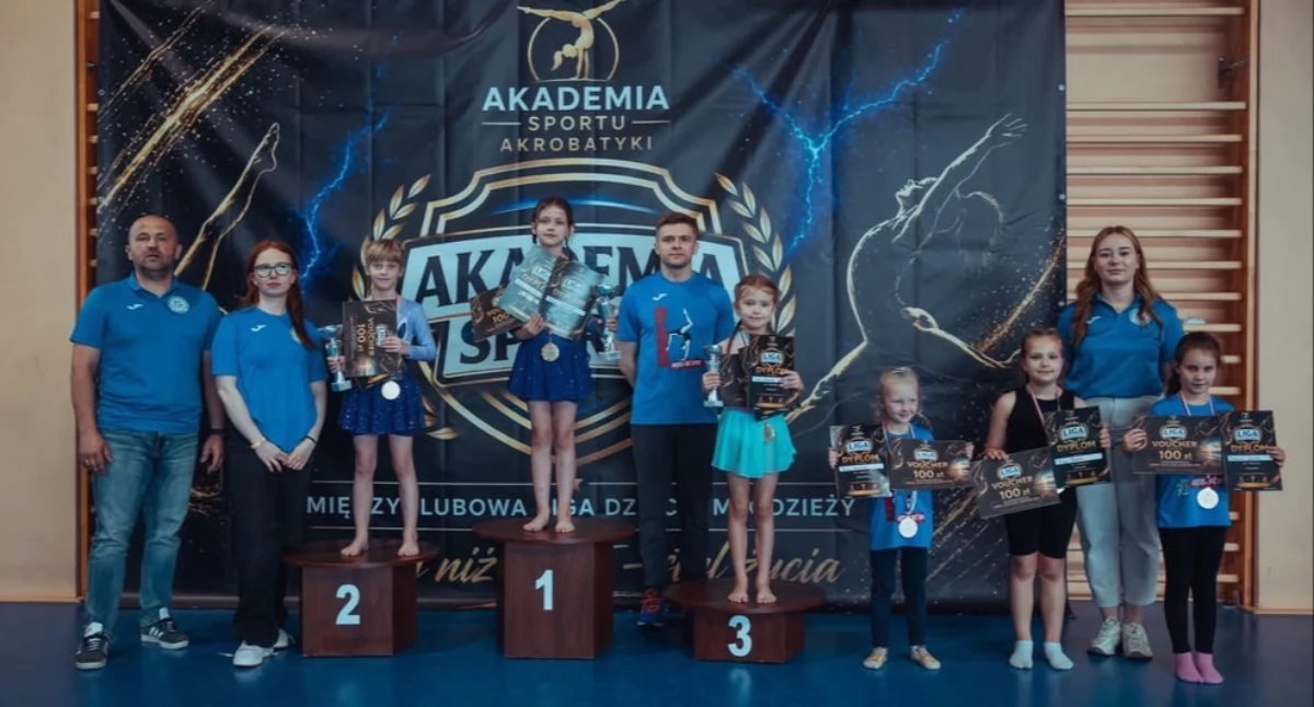 Pozostałe, Młode talenty błyszczały Tuliszkowie Wielkie emocje podczas Akademii Sportu Akrobatyki - zdjęcie, fotografia