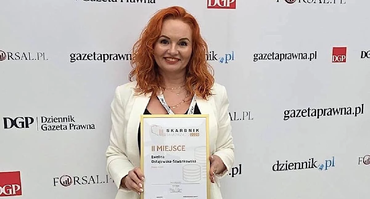 Atrakcje-Ciekawostki-Rekreacja, Sukces Konina ogólnopolskim rankingu Ewelina Ostajewska Szwankowska wśród najlepszych skarbników Polsce - zdjęcie, fotografia