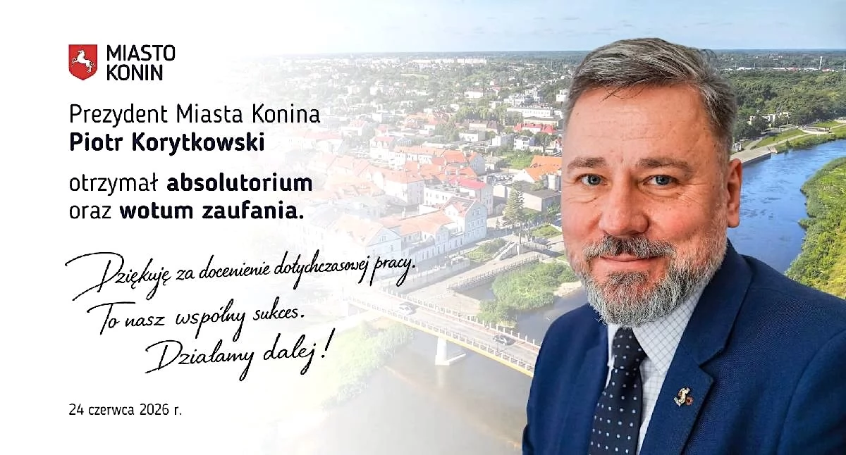 Partie i polityka, Prezydent Piotr Korytkowski wotum zaufania absolutorium Miasta oceniła - zdjęcie, fotografia
