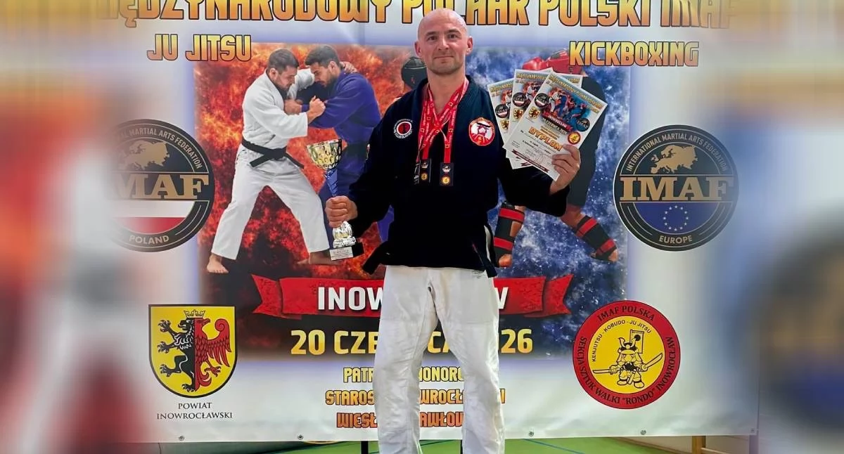 Sporty Walki, Policjant Konina podbił Międzynarodowy Puchar Polski Zdobył złote medale! - zdjęcie, fotografia