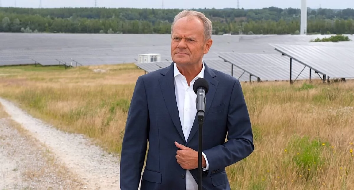 Donald Tusk w Kleczewie