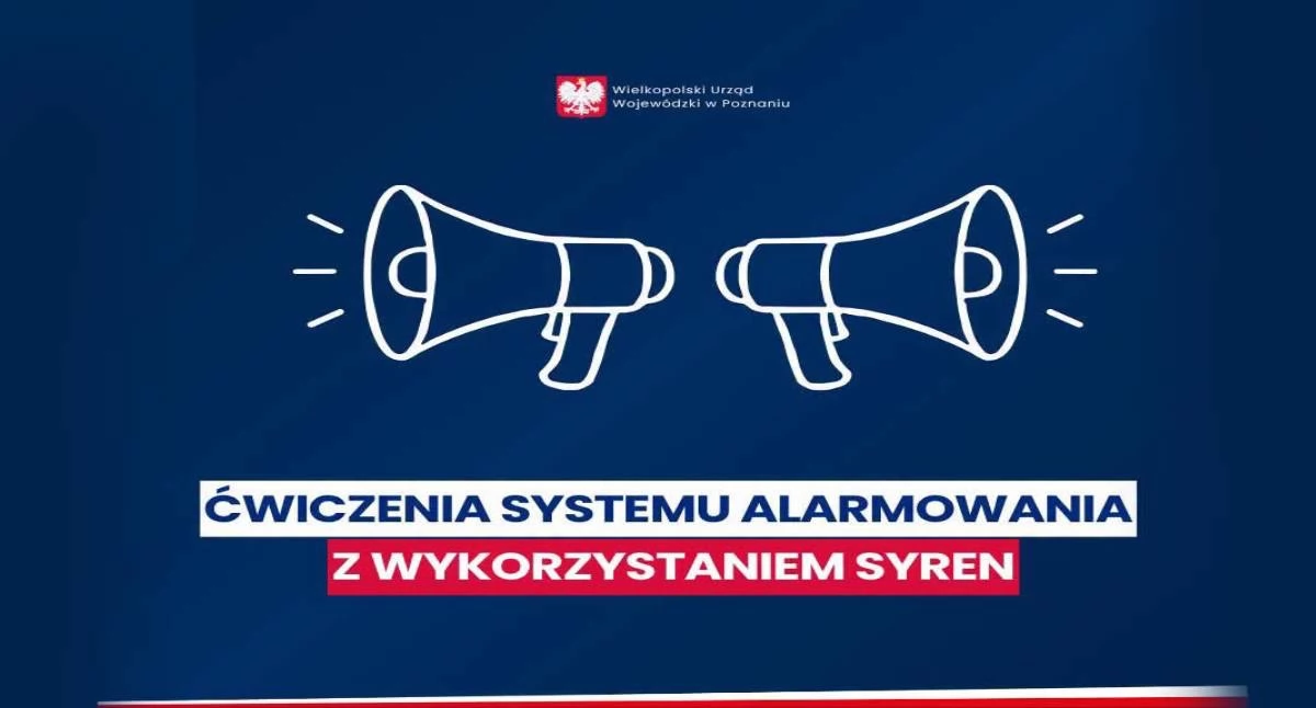 Komunikaty, Dziś całej Polsce zawyją syreny Ruszają ogólnokrajowe ćwiczenia „ALARM 2026” - zdjęcie, fotografia