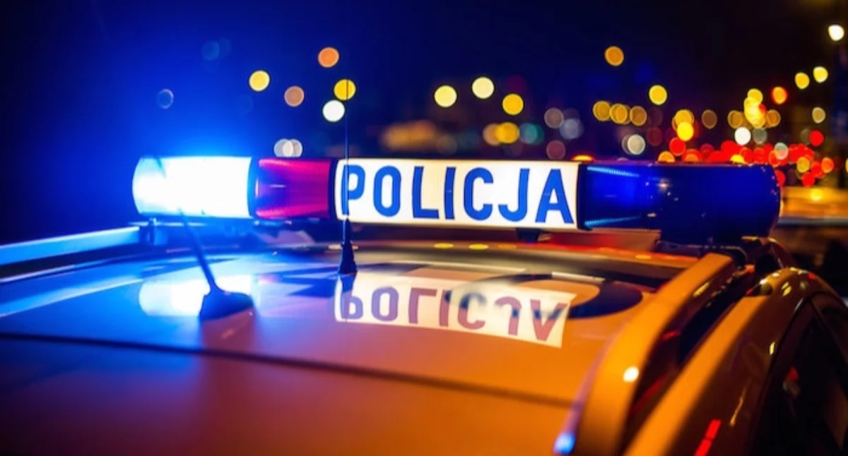 Kronika kryminalna, Policyjny pościg Słupcą Potrącono policjantkę kierowca uciekł - zdjęcie, fotografia