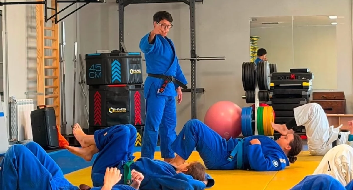 Judo, Akademia Sportu rozpoczęła przygotowania sezonu Yonenaga poprowadził wyjątkowe treningi - zdjęcie, fotografia