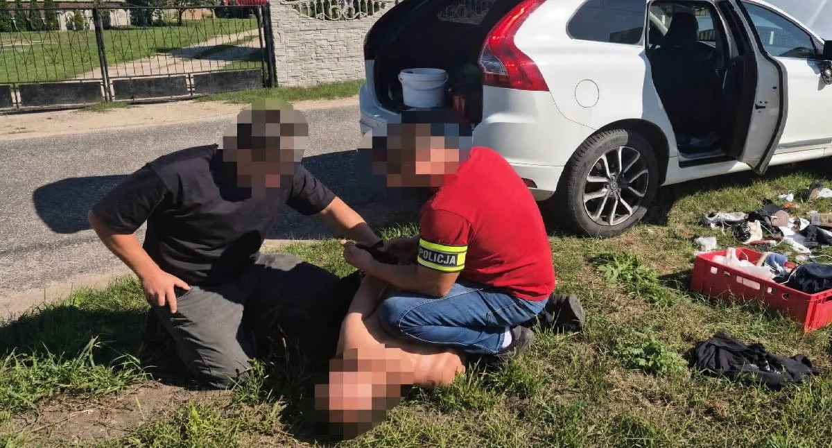Kronika kryminalna, Włamał lokalu odjechał skradzionym Volvo latek zatrzymany powiecie konińskim - zdjęcie, fotografia