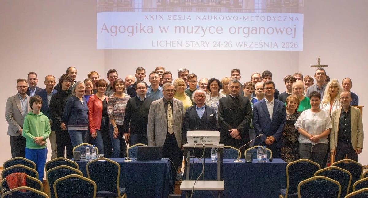 Kościół i religiua, Organiści całej Polski spotkali Licheniu Sesja Naukowo Metodyczna - zdjęcie, fotografia