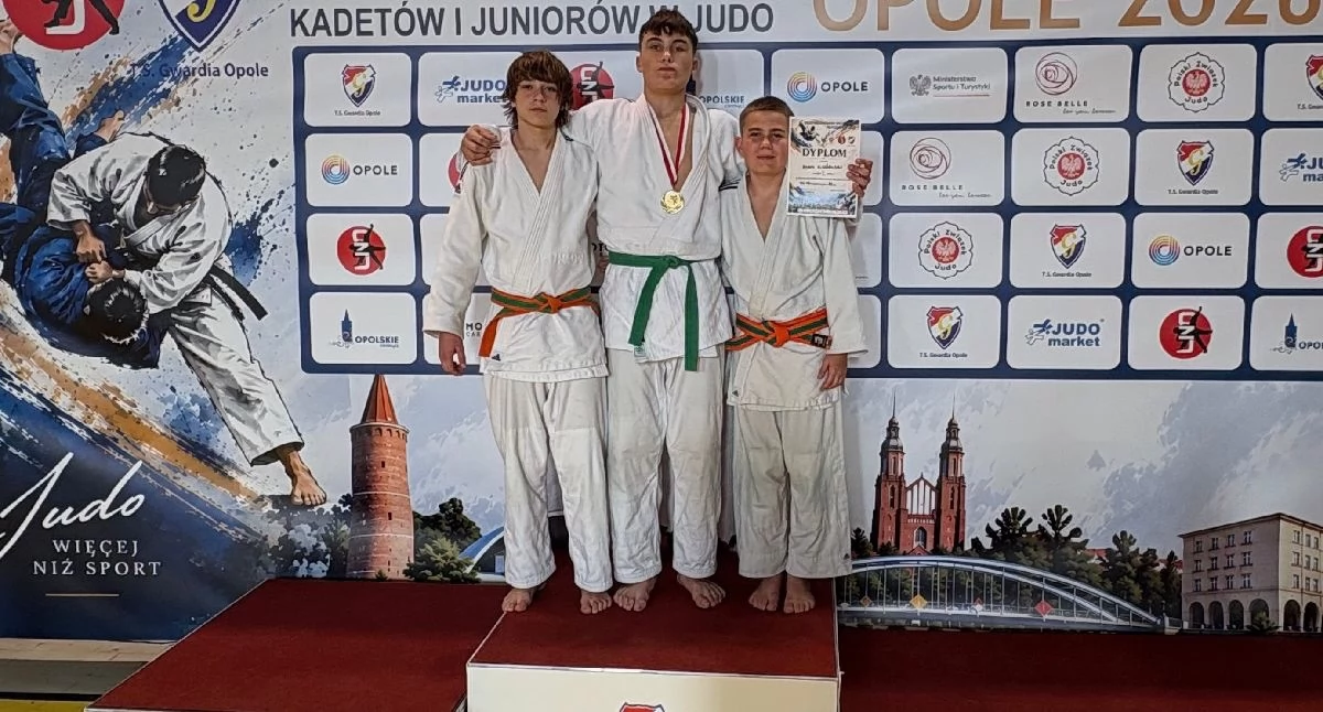 Judo, Judocy Akademii Sportu awansem Mistrzostw Polski Sukces podczas zawodów Opolu - zdjęcie, fotografia