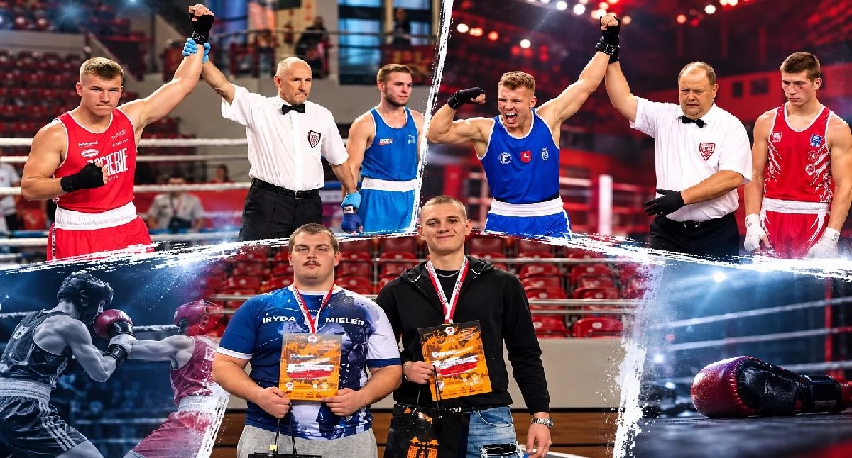 Boks, medale jadą Konina! Świetny występ młodych pięściarzy Mistrzostwach Polski - zdjęcie, fotografia