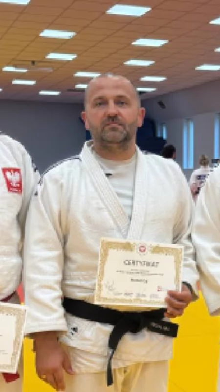 Trener Akademii Sportu na warsztatach Polskiego Związku Judo. Michał Gaj podnosi kwalifikacje