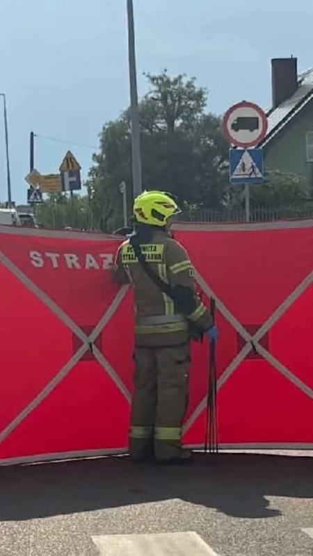 Wypadek motocyklisty w Turku. Do rannego wysłano karetkę z Uniejowa