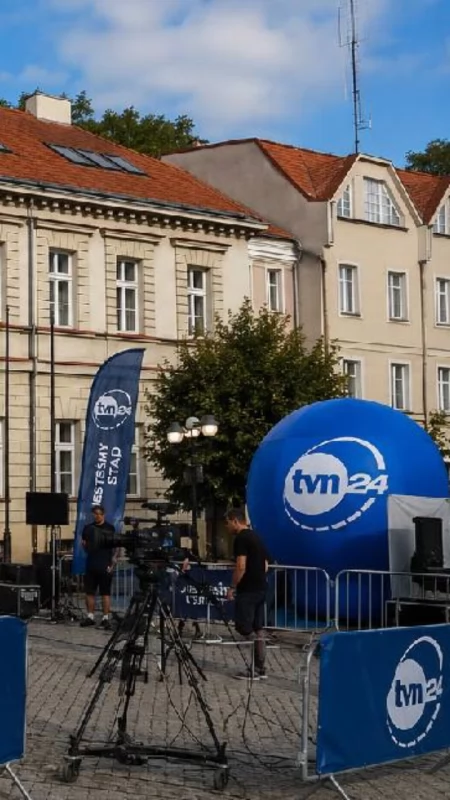 TVN24 przyjedzie do Konina. Plac Wolności zamieni się w telewizyjne studio